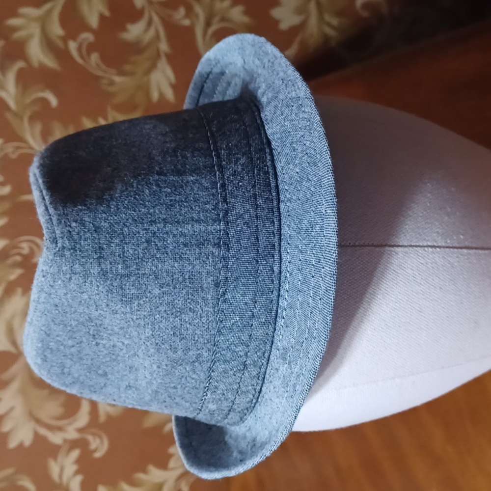 Kids Toddler Grey Fedora Hat 2T-5T